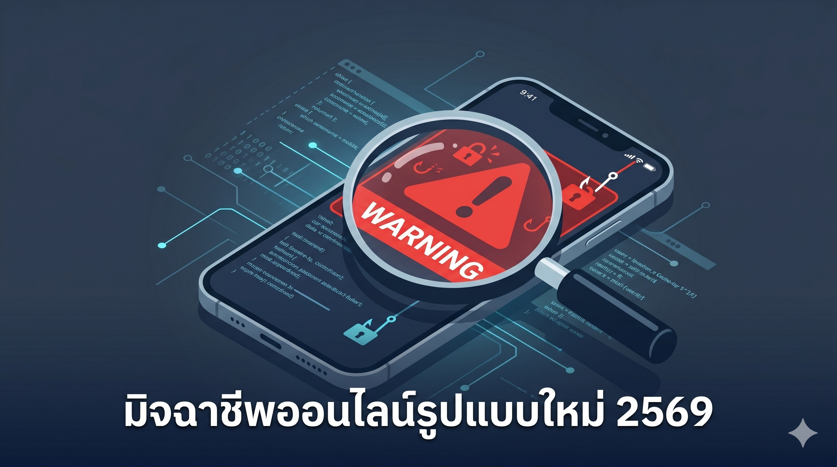 มิจฉาชีพออนไลน์รูปแบบใหม่ 2569 — รู้ไว้ก่อนโดน